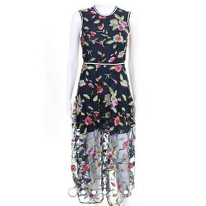Cynthia Rowley Long Floral Dress